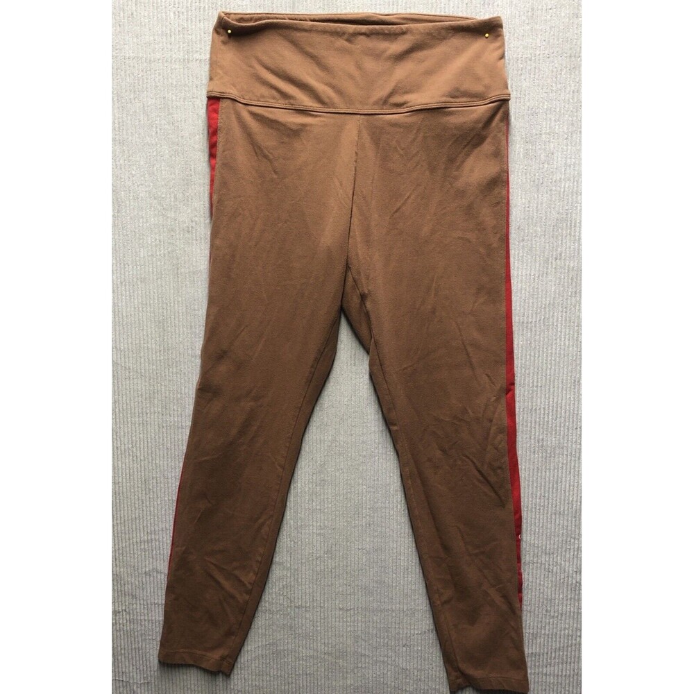 Victoria’s Secret PINK Leggings L Brown Athletic Workout Yoga Gym Athleisure Lou